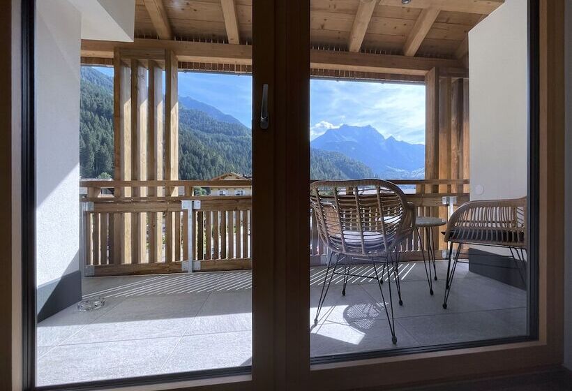 آپارتمان 1 خوابه با بالکن, & Suites Glück Auf