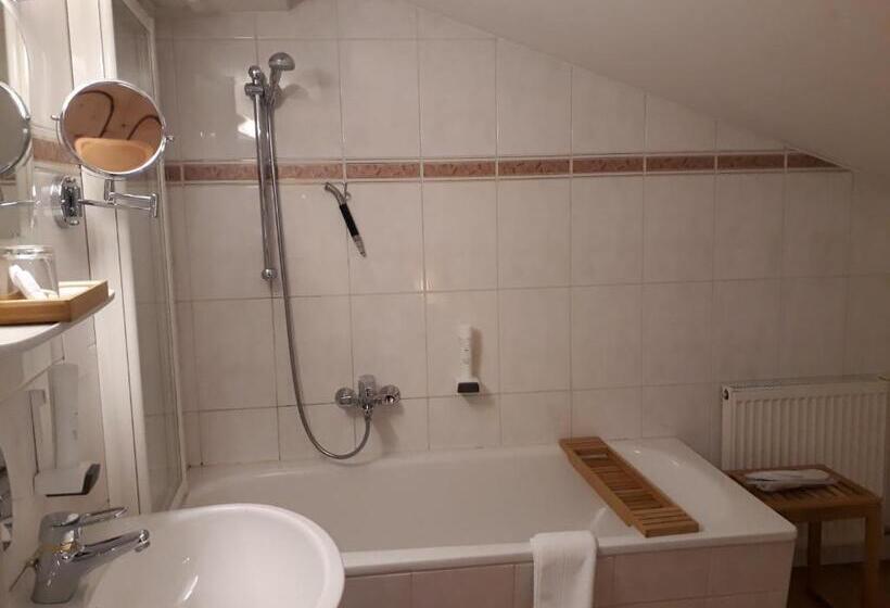 발코니 스탠다드 싱글 룸, Naturidyll Hotel Hammerschmiede
