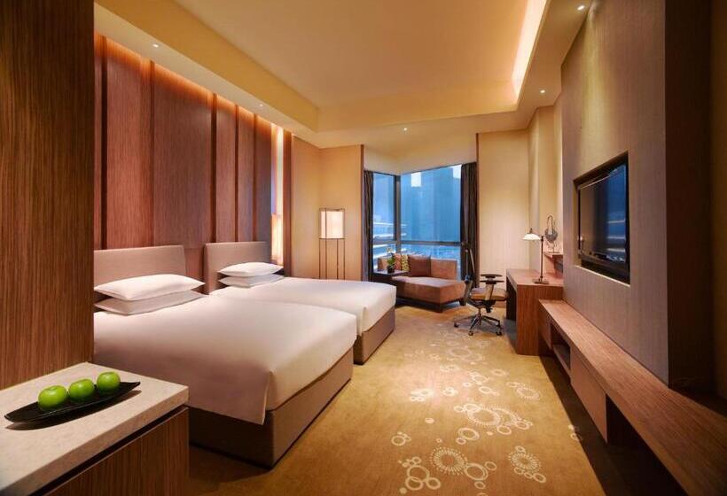 اتاق استاندارد با چشم‌انداز باغ, Hyatt Regency Guiyang