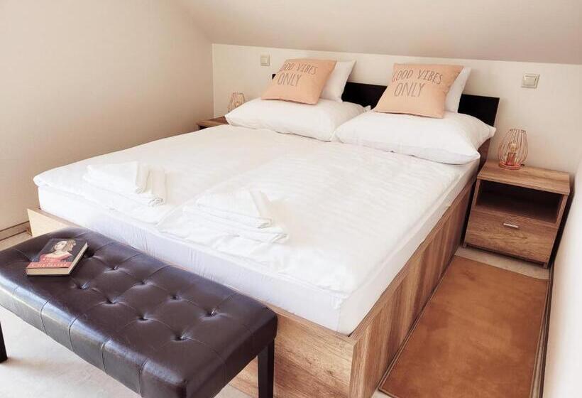 آپارتمان 1 خوابه با تراس, Silver Lodge Vendégház Egerszalók