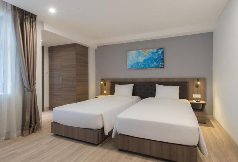 اتاق لوکس با چشم‌انداز شهر, Zenia Boutique Hotel Nha Trang