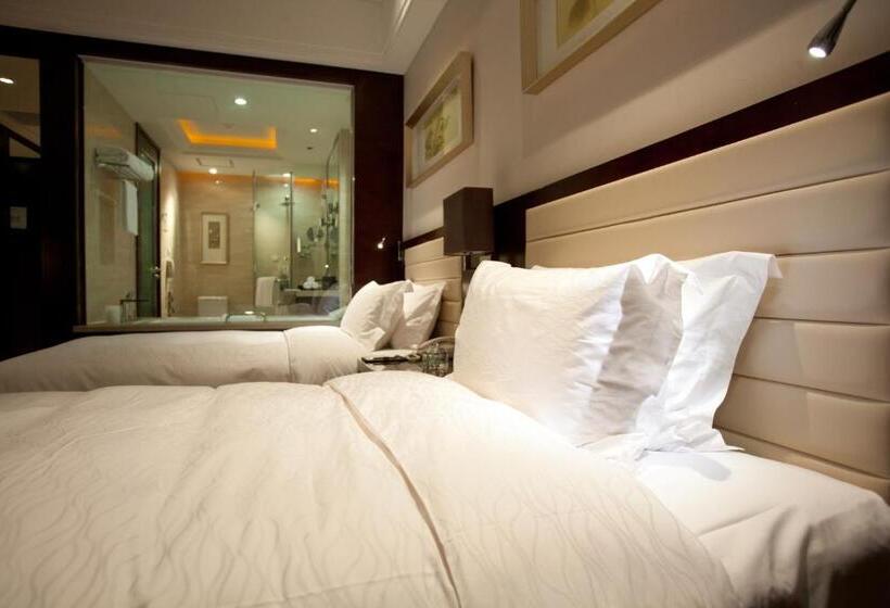 اتاق سوپریور با چشم‌انداز دریا, New Century Hotel Qingdao
