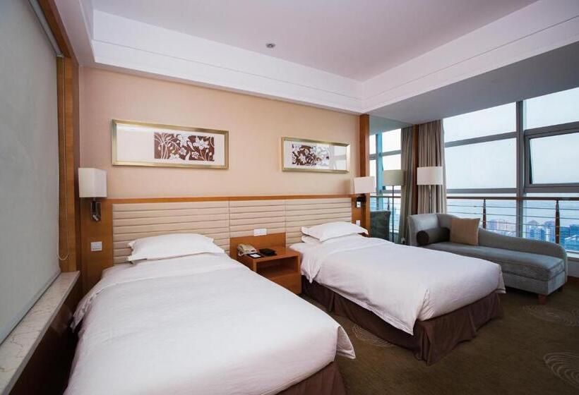 اتاق سوپریور با چشم‌انداز دریا, New Century Hotel Qingdao