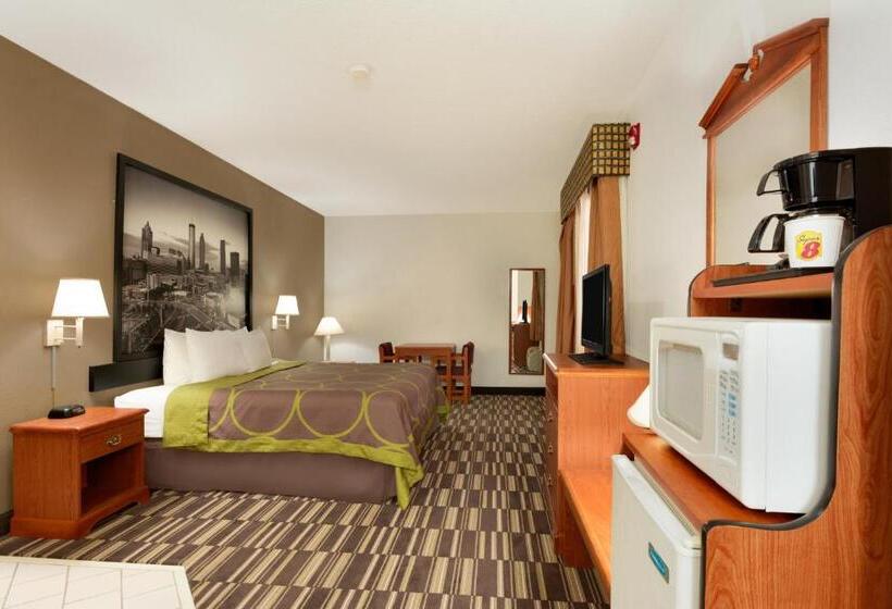 חדר סופריור עם מיטת קינג, Super 8 By Wyndham Chatsworth/dalton