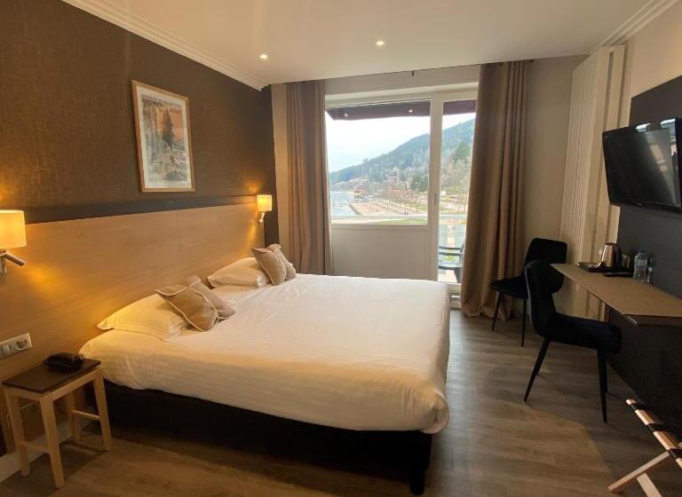 اتاق استاندارد با چشم‌انداز دریاچه, Hôtel Beau Rivage