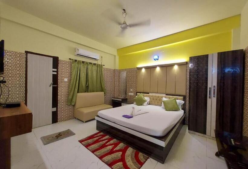 バルコニー付きデラックスルーム, Hindusthan Inn   On Beach