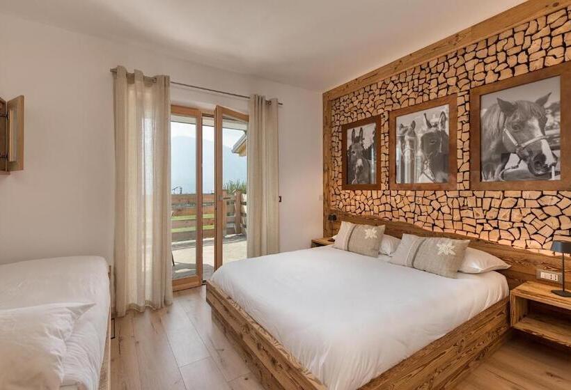 اتاق استاندارد سه نفره, Agritur Maso Librar