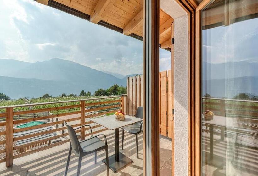 اتاق استاندارد سه تخته با بالکن, Agritur Maso Librar