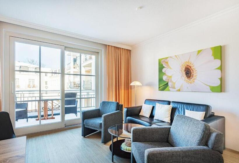 Апартаменты 2 Спальни, Seetelhotel Ostseeresidenz Heringsdorf