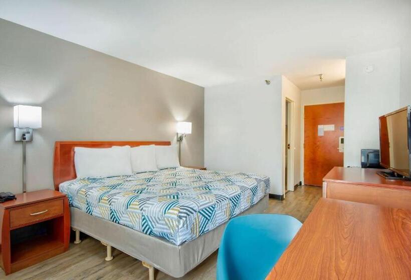 Номер Стандарт Кровать Кинг Адаптированный для Инвалидов, Motel 6 Abbeville  La