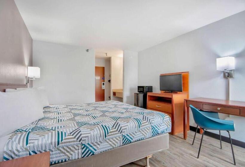 חדר סטנדרט, מיטת קינג, מותאם לאדם עם מוגבלויות, Motel 6 Abbeville  La