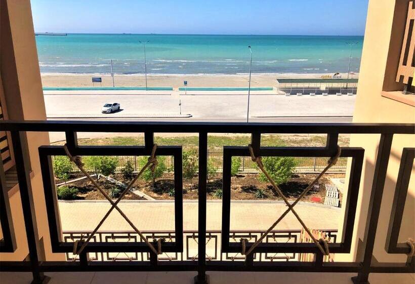 اتاق لوکس با بالکن و چشم‌انداز دریا, Miramar Apart Hotel & Spa