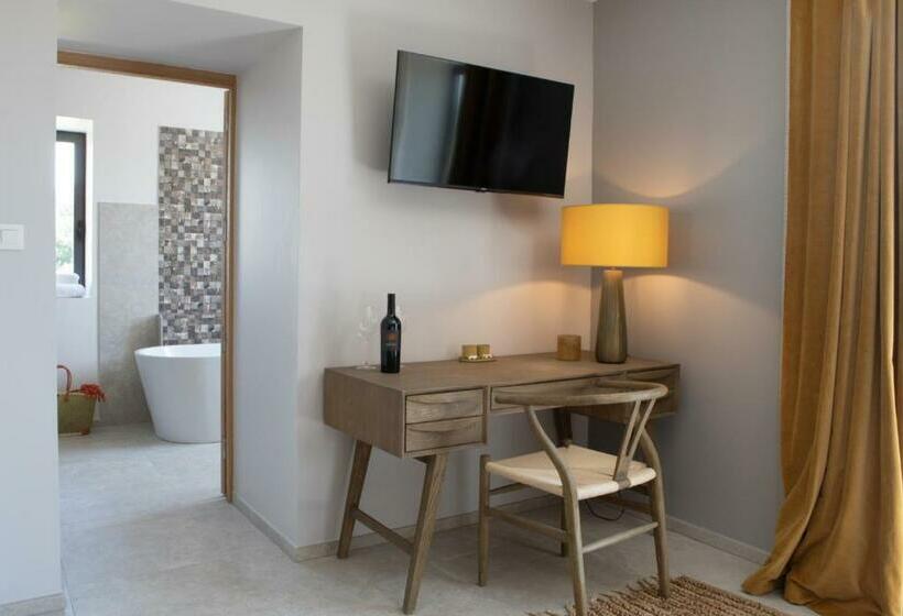اتاق استاندارد با تخت بزرگ, Domaine De Montine Chambres De Charme