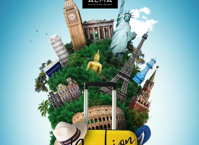 اتاق استاندارد با بالکن, Alma Health & Spa Retreat
