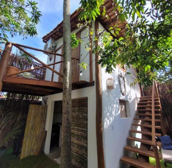 Люкс с Балконом, Nossa Casa Caraíva   A Melhor Localização Da Vila