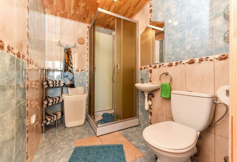 اتاق خانوادگی با چشم‌انداز باغ, Zelta Pirts Guest House
