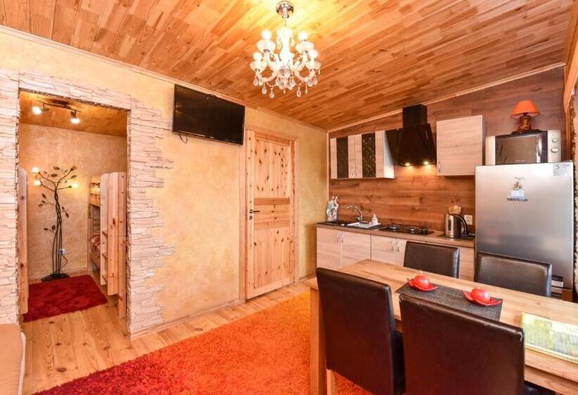 اتاق خانوادگی با چشم‌انداز باغ, Zelta Pirts Guest House