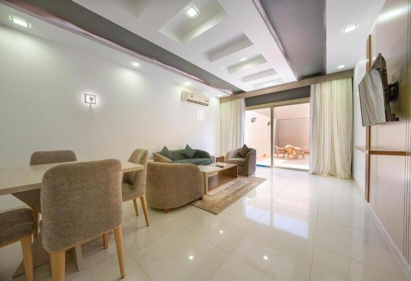 ویلای یک اتاق خوابه با استخر شنا, Mirada Gold Jizan   Resort & Private Pools
