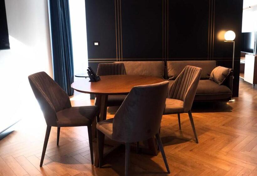 带1个卧室的带阳台的公寓, Moncafe Hotel Etico Tirana