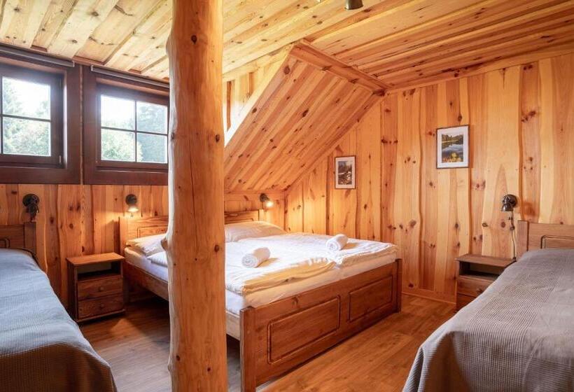 침실 1개 아파트, Apartmány Srub Výtoňka Lipno