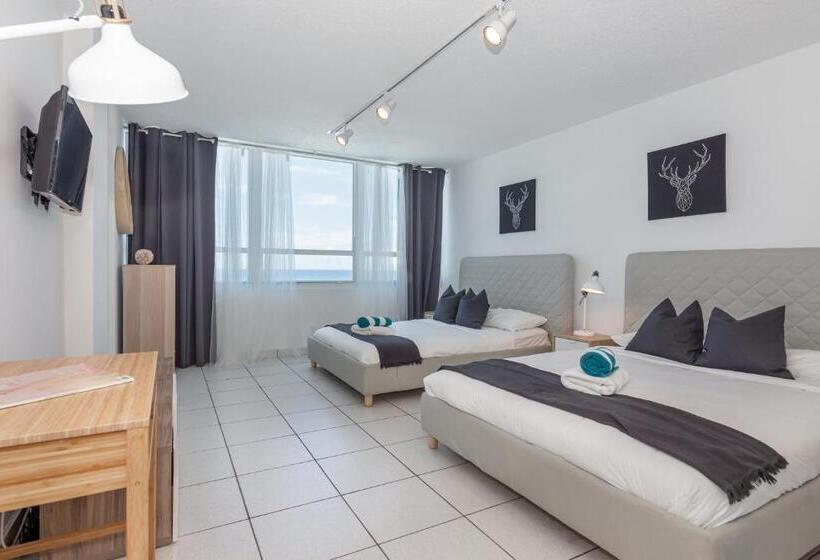 استودیوی استاندارد با چشم‌انداز دریا, Girasole Apartments