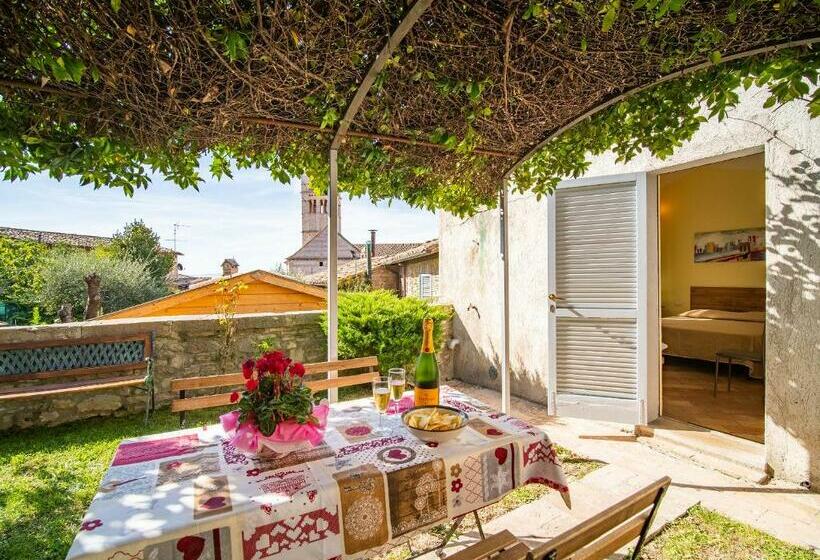 اتاق استاندارد با چشم‌انداز باغ, Terrazza Santa Chiara