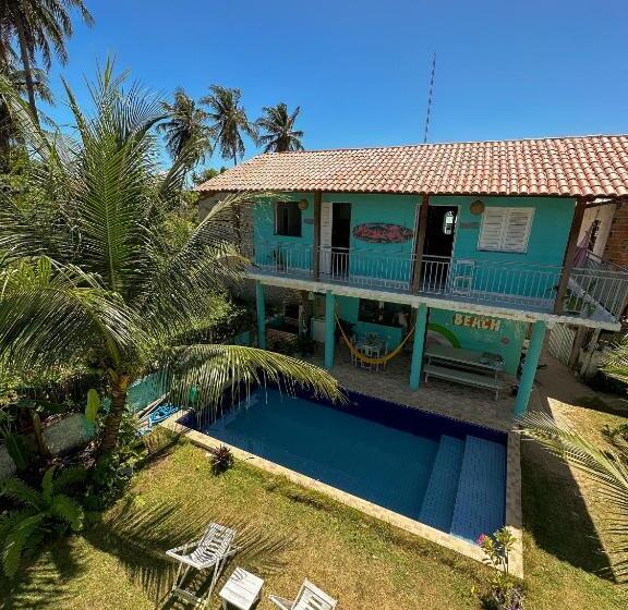 اتاق استاندارد سه تخته با بالکن, Vila Da Sereia Hostel E Pousada