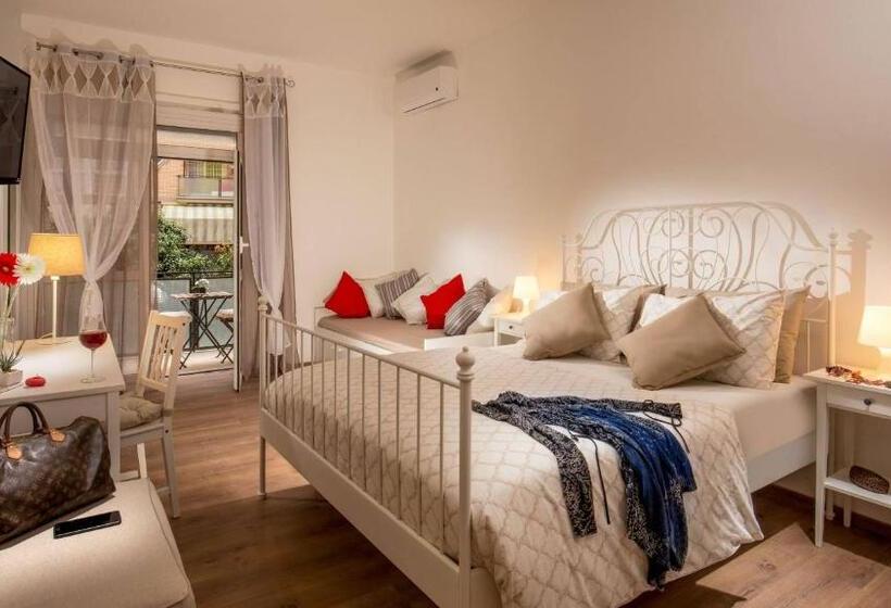 اتاق استاندارد با بالکن, Sweet Rooms Piramide Bed And Breakfast