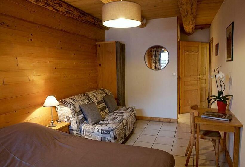 标准间带山景, La Ferme Du Mont Blanc