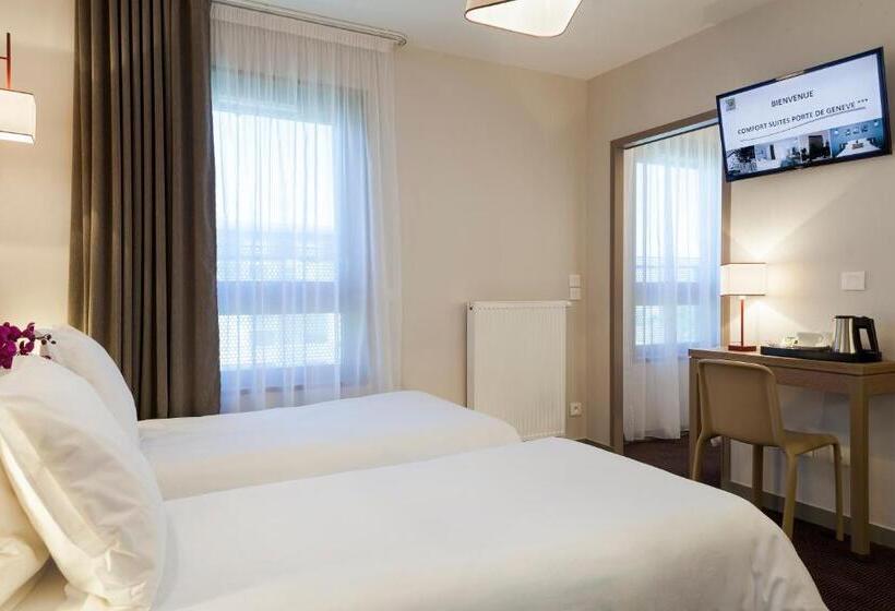 Номер Стандарт Трехместный, Nehô Suites Porte De Genève   Gare Annemasse