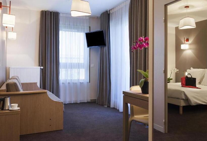 Апартаменты 1 Спальня, Nehô Suites Porte De Genève   Gare Annemasse