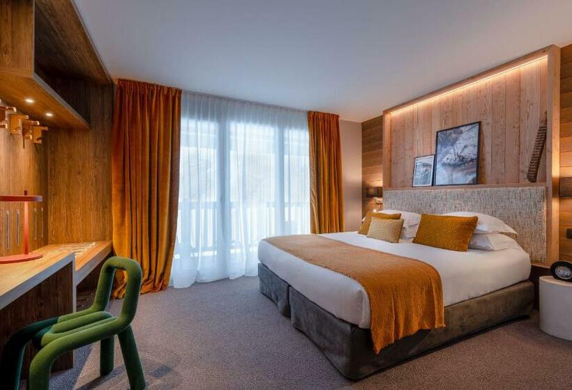اتاق سوپریور با چشم‌انداز کوهستان, Ily Hotels & Spa La Rosiere