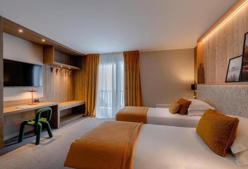 اتاق استاندارد چهار تخته, Ily Hotels & Spa La Rosiere