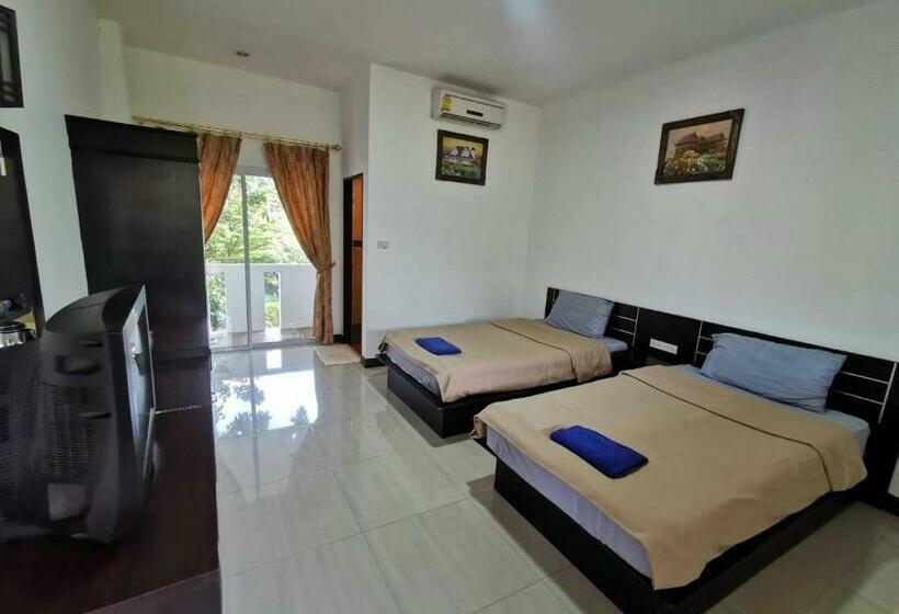 Номер Deluxe, บ้านสวนกรีนวิวรีสอร์ท