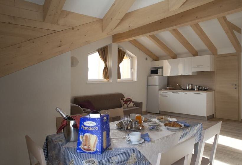 침실 2개 수피리어 아파트, Aparthotel Des Alpes