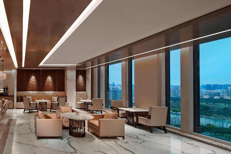 اتاق اجرایی با تخت بزرگ, Shanghai Marriott Hotel Parkview