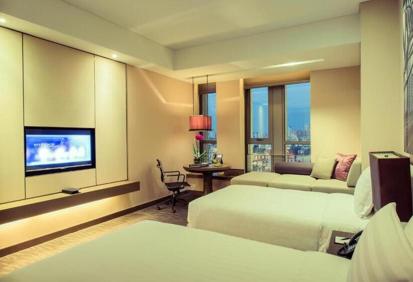 חדר פרמיום עם נוף לעיר, Pan Pacific Tianjin