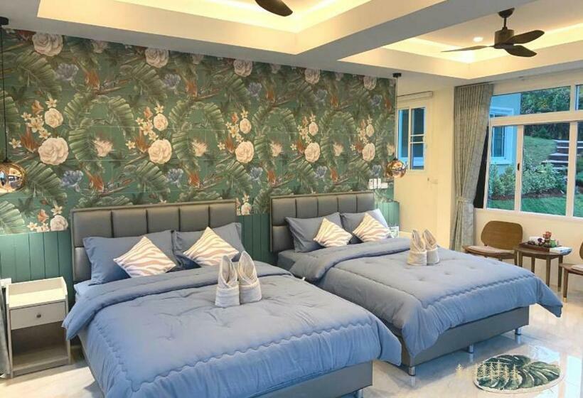 Вилла с 1 спальней и бассейном, Campson Heaven Resort