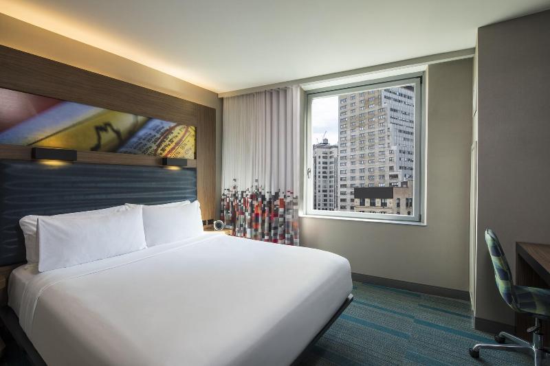 اتاق استاندارد با تخت بزرگ, Aloft Manhattan Downtown  Financial District
