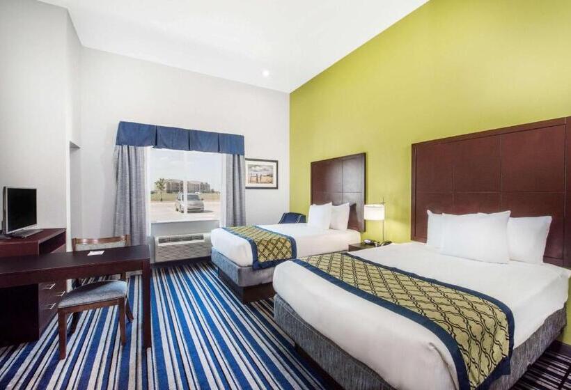 Номер Стандарт 2 Двуспальные Кровати, Hawthorn Extended Stay By Wyndham Midland