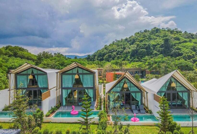 Вилла Superior 1 Спальня, The X10 Nordic Tent And Glamping Pool Villa Khaoyai เขาใหญ่   Sha Certified