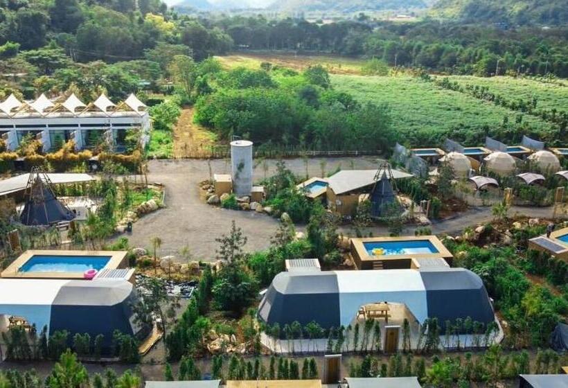 Четырехместный Номер Superior, The X10 Nordic Tent And Glamping Pool Villa Khaoyai เขาใหญ่   Sha Certified