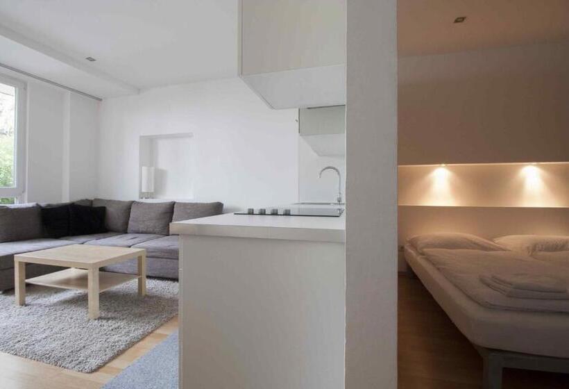 آپارتمان 1 خوابه با تراس, Appartements Christophorus
