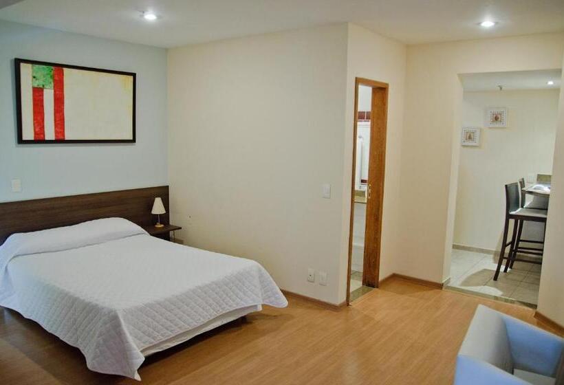 Апартаменты 1 Спальня, Mont Blanc Apart Hotel Nova Iguaçu
