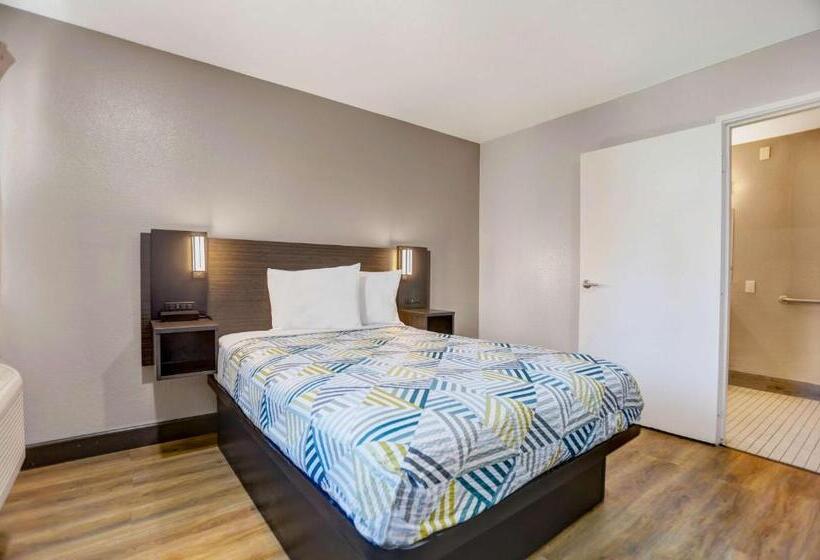 Номер Стандарт Адаптированный для Инвалидов, Motel 6 San Bernardino, Ca   North