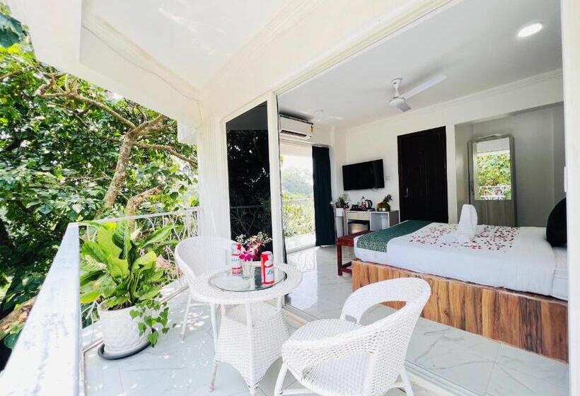 اتاق استاندارد با چشم‌انداز استخر, The Mayfield Resort, Vagator