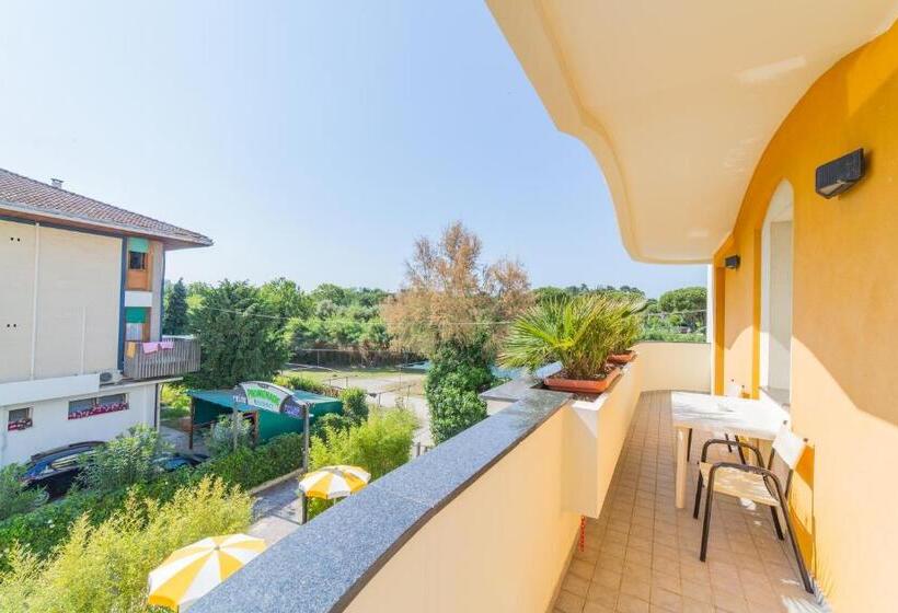 آپارتمان 1 خوابه با چشم‌انداز باغ, Residence Promenade