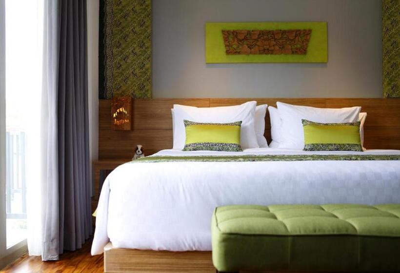 اتاق لوکس با چشم‌انداز, D Primahotel Petitenget Seminyak 2