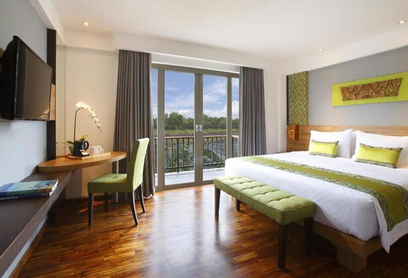 اتاق لوکس با چشم‌انداز, D Primahotel Petitenget Seminyak 2
