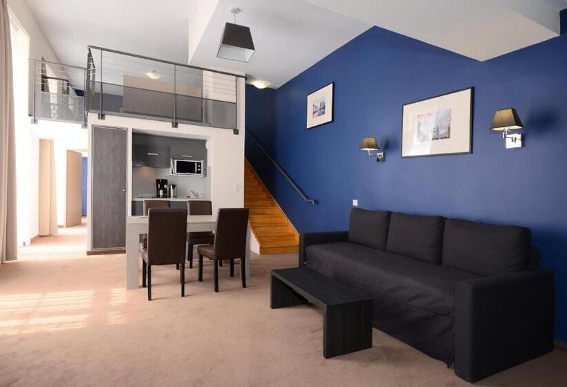 Апартаменты Дюплекс 1 Спальня, Odalys City Montpellier Les Occitanes